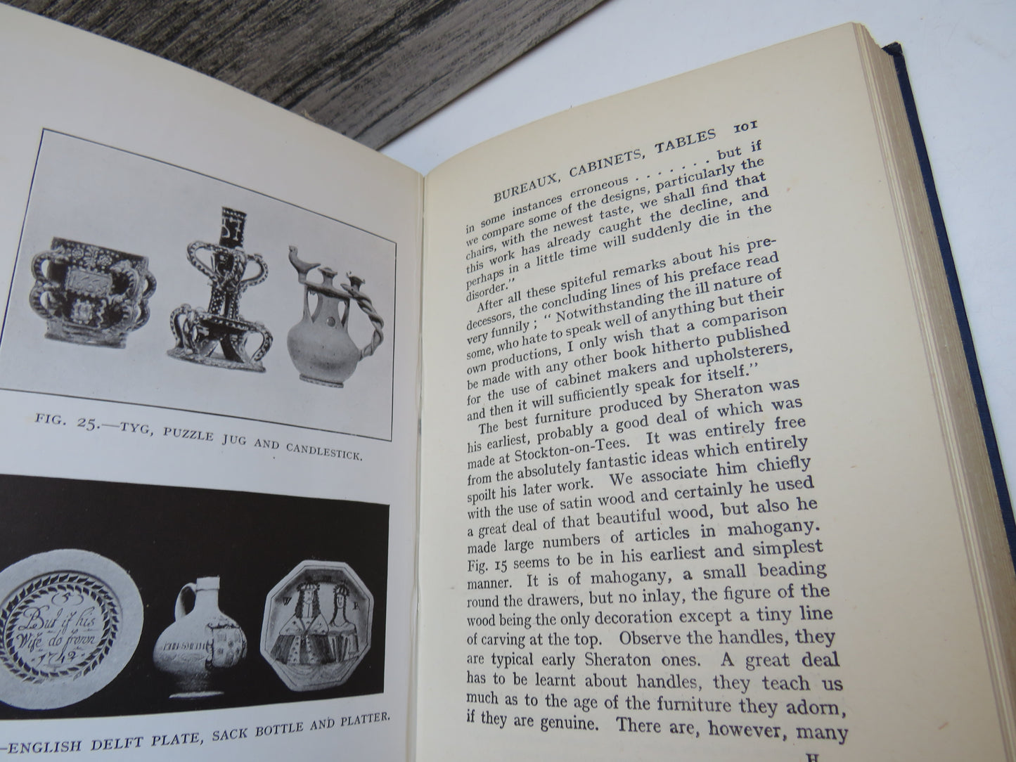 First Steps In Collecting Furniture, Glass, China By G. M. Vallois 1953