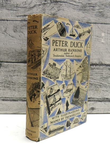 Peter Duck by Arthur Ransome (Children's Adventure Book, 1945) book front cover