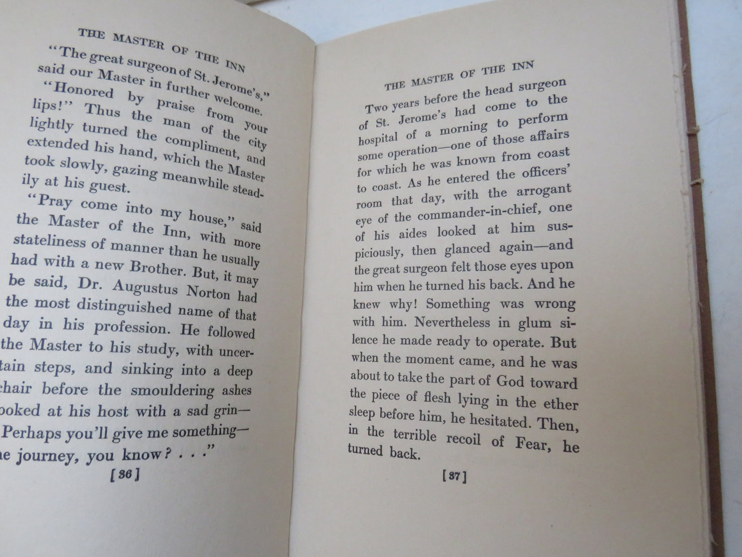 The Master of the Inn by Robert Herrick, 1920