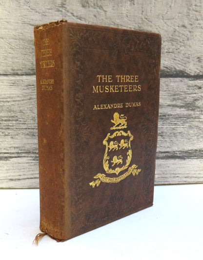 The Three Musketeers by Alexandre Dumas Vol. I and II, Illustrated by F. C. Tilney book front cover