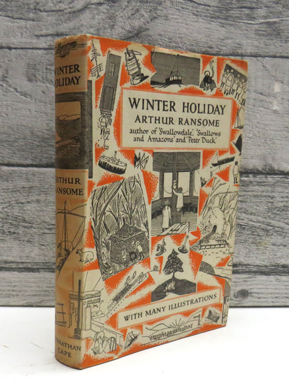 Winter Holiday by Arthur Ransome (Children's Adventure Book, 1946) book front cover