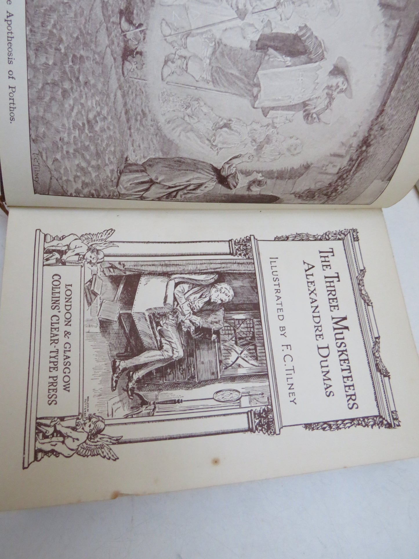 The Three Musketeers by Alexandre Dumas Vol. I and II, Illustrated by F. C. Tilney