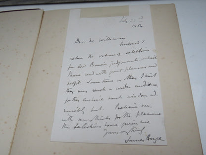 The Wit and Wisdom of Lord Bowen as Contained In The Law Reports With Letter From James Bryce House  book image 3