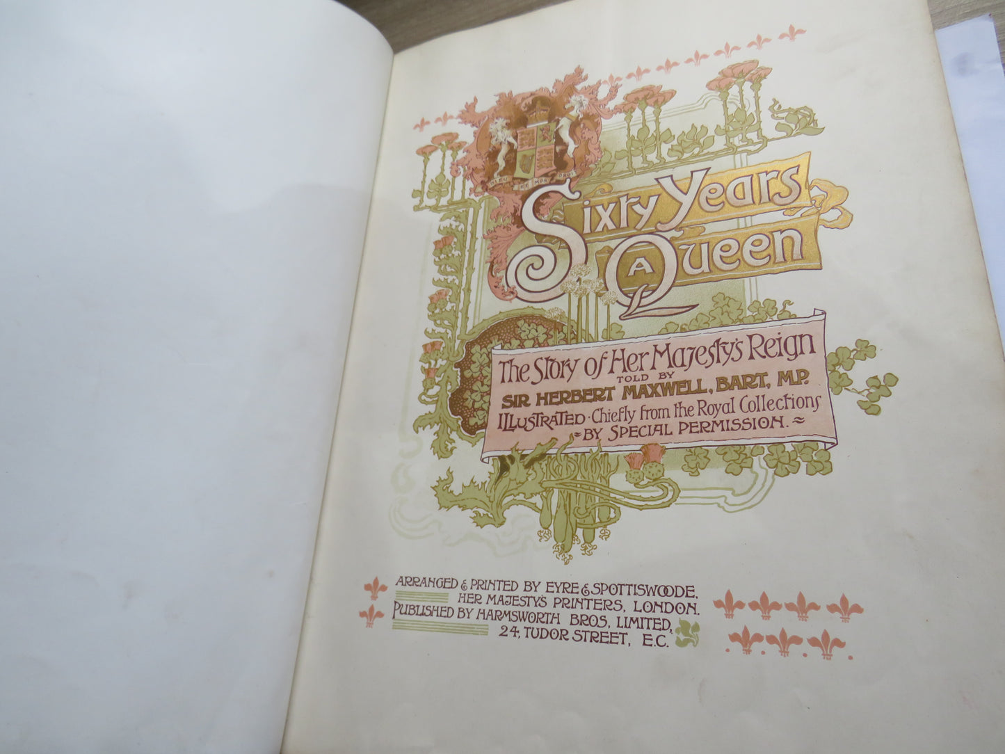 Sixty Years A Queen The Story of Her Majesty's Reign Told By Sir Herbert Maxwell