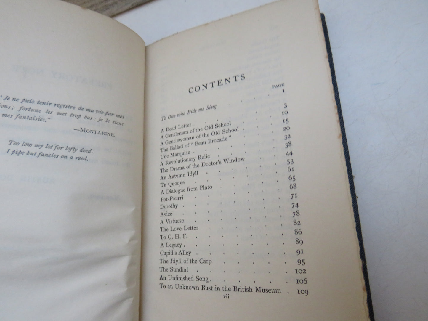 Poems by Austin Dobson (Selected) 1905