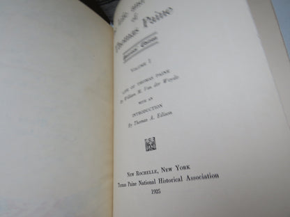 The Life and Works of Thomas Paine edited by William M. Van der Weyde, Complete Set Volumes 1-10, 19 book image 9