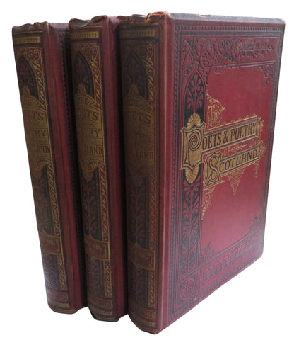The Poets and Poetry of Scotland By James Grant Wilson 1876-77 book front cover