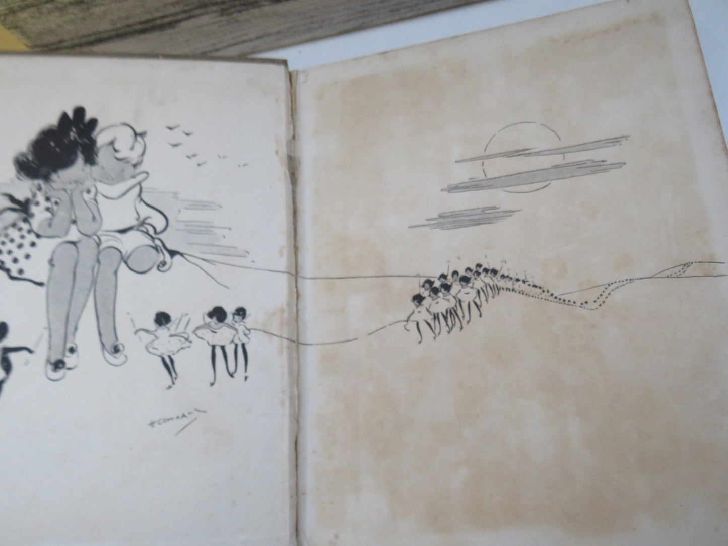 The Adventures of Willy and Nilly by Phyllis Morris, with Illustrations by Hilda Cowham, 1921