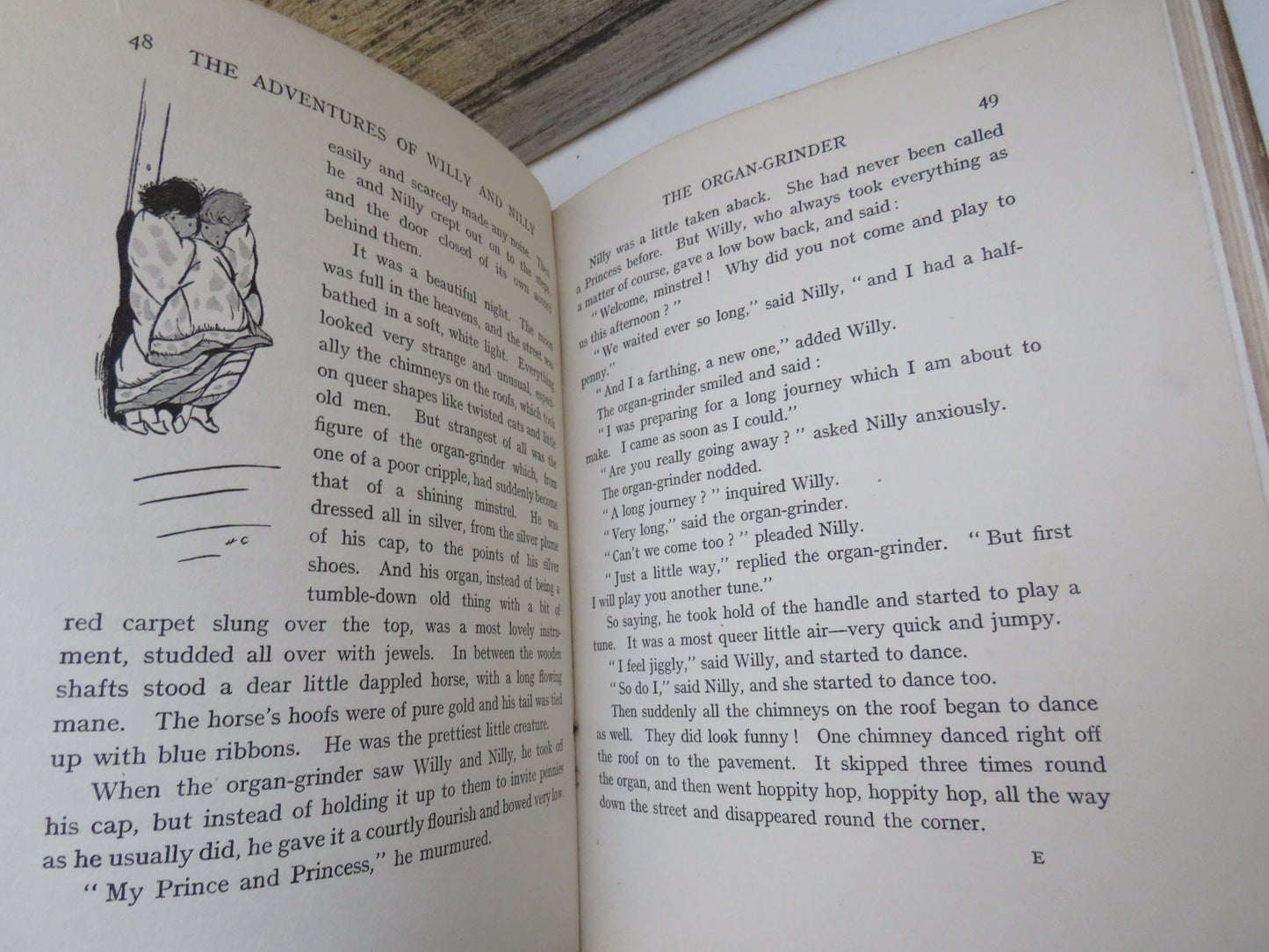 The Adventures of Willy and Nilly by Phyllis Morris, with Illustrations by Hilda Cowham, 1921