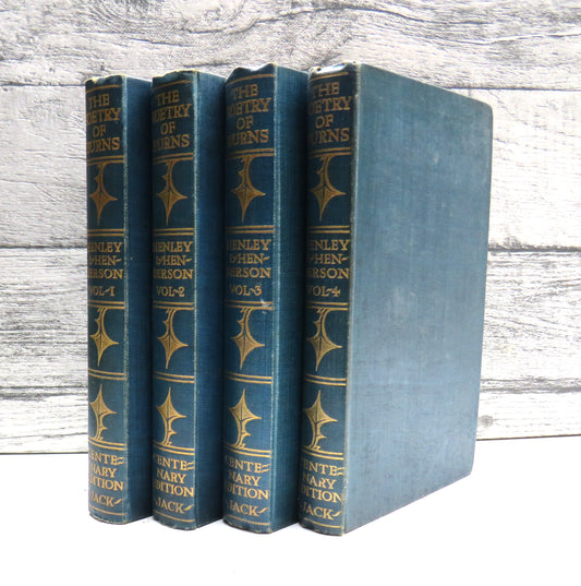 The Poetry of Robert Burns Volumes 1-4 1901