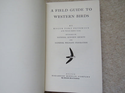 A Field Guide To Western Birds By Roger Tory Peterson 1941 book image 3