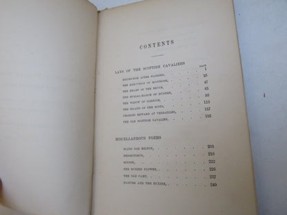 Lays of The Scottish Cavaliers and Other Poems by William Edmondstoune Aytoun, 1887 book image 5