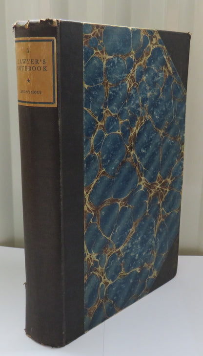 A Lawyer's Notebook Introduction By Alec Waugh 1933 book image 2