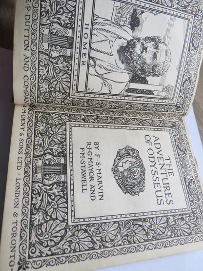 The Adventures of Odysseus By F.S. Marvin R.J.G. Mayor and F.M. Stawell book image 3