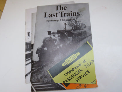 The Last Trains, 1-3, Edinburgh & S.E Scotland; Glasgow & Central Scotland; South-West Scotland book image 5