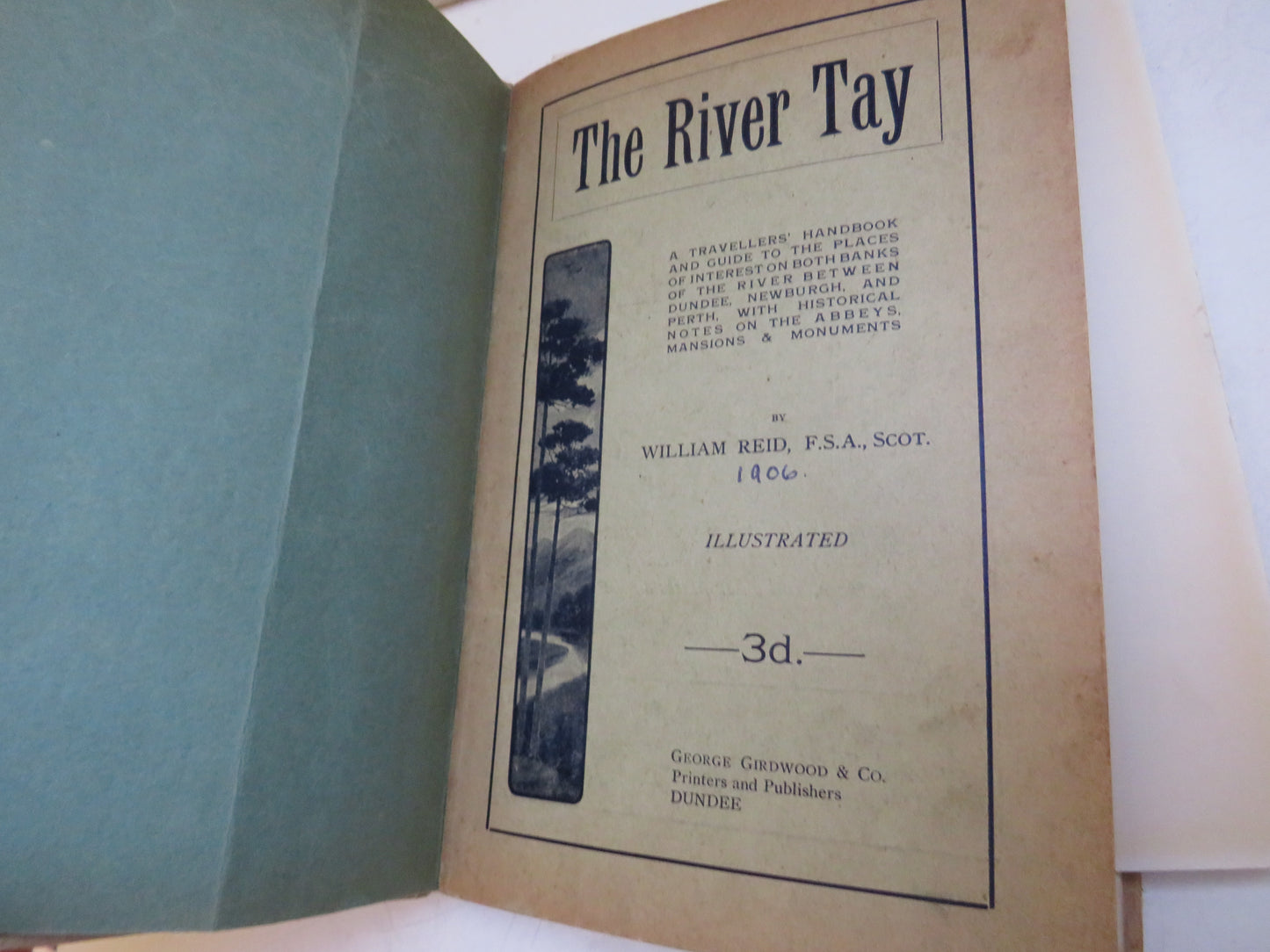 The River Tay By William Reid 1906 A Travellers Handbook