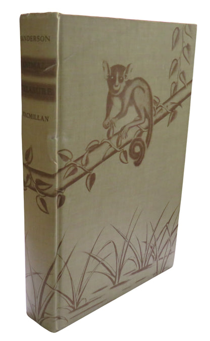 Animal Treasure By Ivan T. Sanderson 1937 book front cover
