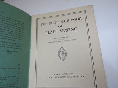 The Edinburgh Book of Plain Sewing by The Needlework Staff of the Edinburgh College of Domestic Scie book image 3