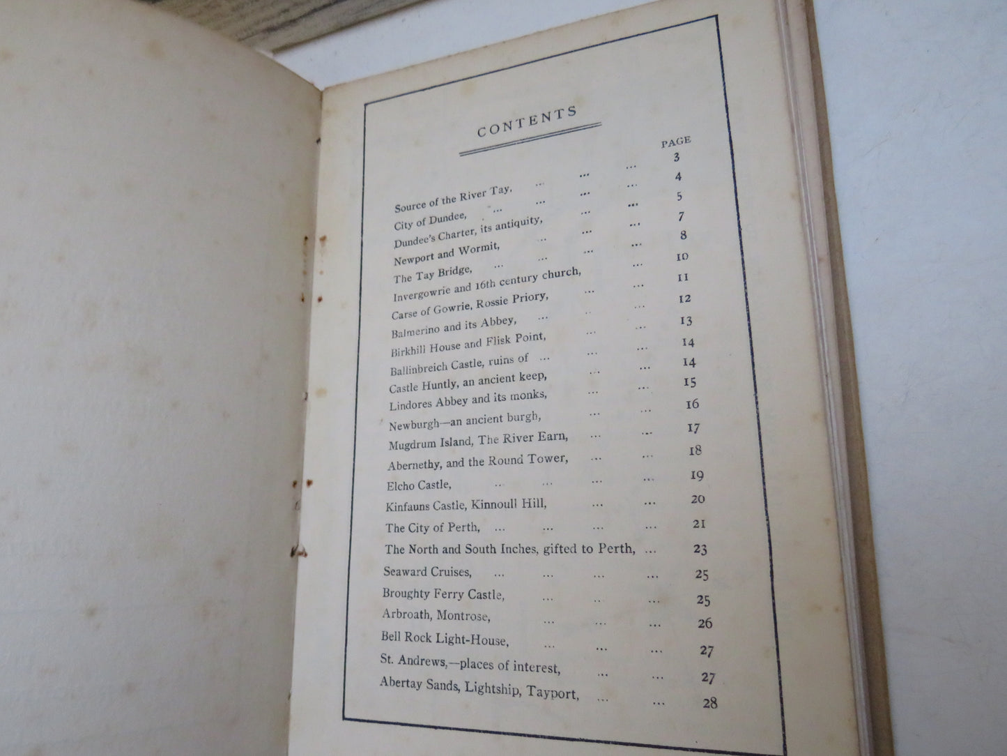 The River Tay By William Reid 1906 A Travellers Handbook