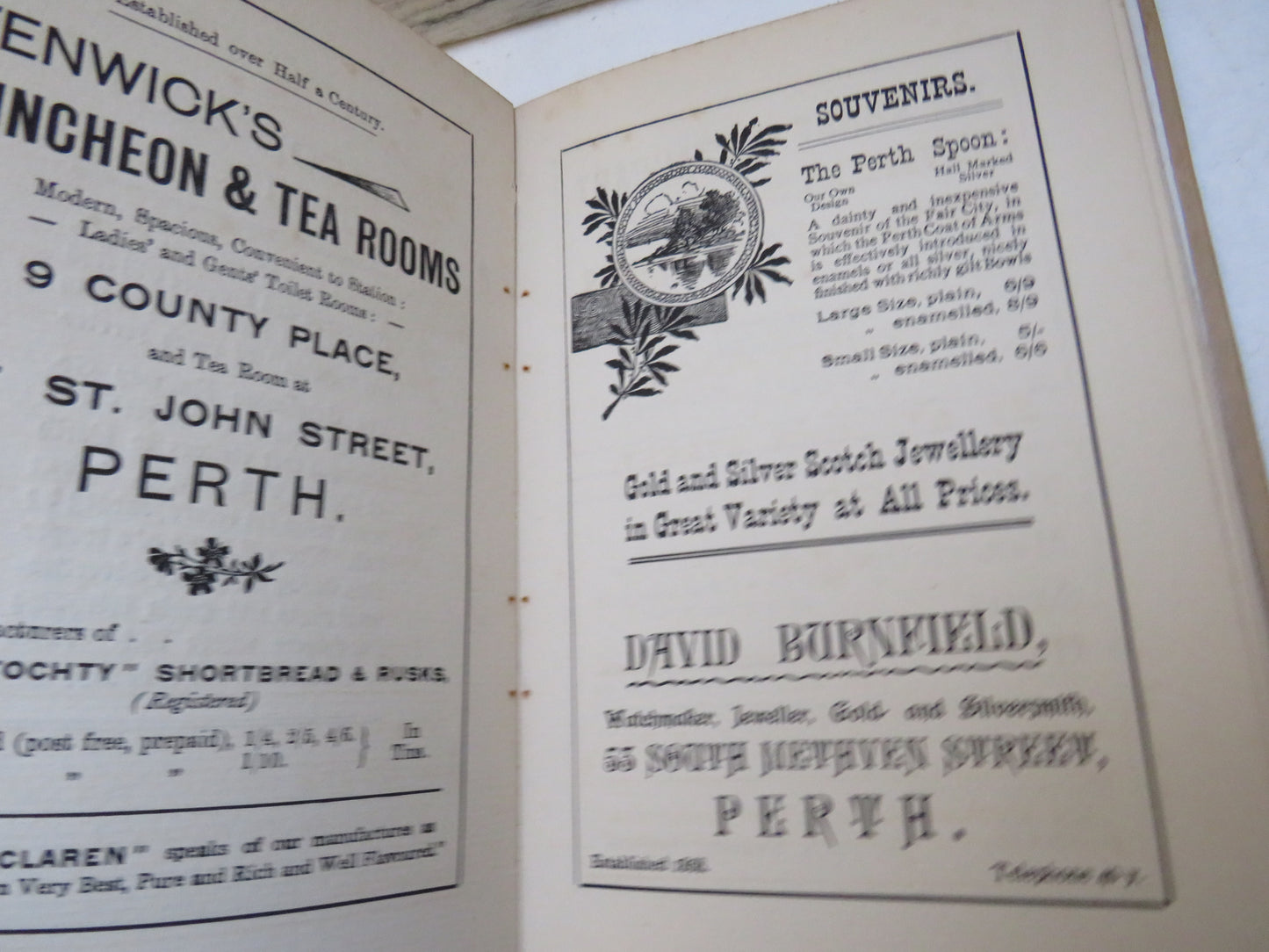 The River Tay By William Reid 1906 A Travellers Handbook
