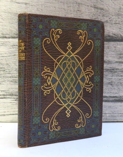 An Anthology of Recent Poetry, compiled by L.D'O. Walters, 1924 book front cover