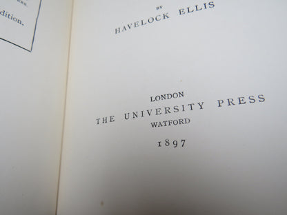 Studies in the Psychology of Sex, Vol I, Sexual Inversion by Havelock Ellis, 1897, First Edition book image 4