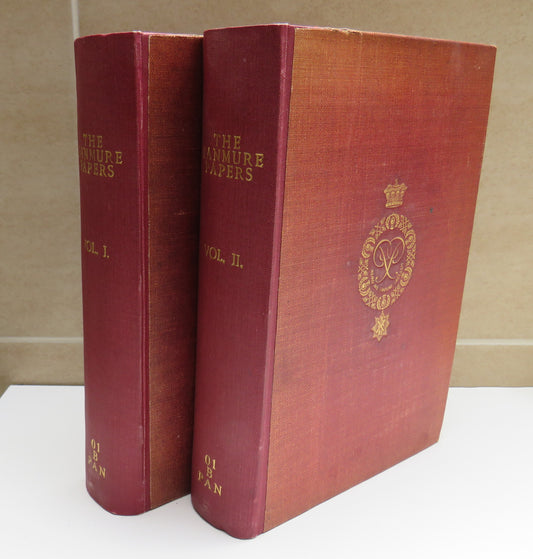 The Panmure Papers Being a Selection From The Correspondence of Fox Maule, Second Baron Panmure, Afterwards Eleventh Earl of Dalhouse Edited By Sir George Douglas and Sir George Dalhousie Vol I & II 1908