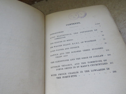 Border Sketches Historical and Biographical By J.R. Oliver 1904 book image 7