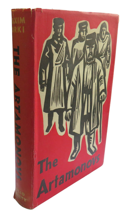 The Artamonovs By Maxim Gorki Wood-Cuts By Peter Pendrey Folio Society, London 1955 book front cover