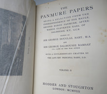 Load image into Gallery viewer, The Panmure Papers Being a Selection From The Correspondence of Fox Maule, Second Baron Panmure, Afterwards Eleventh Earl of Dalhouse Edited By Sir George Douglas and Sir George Dalhousie Vol I &amp; II 1908
