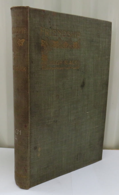 Friendship By Hugh Black 1898 book image 2