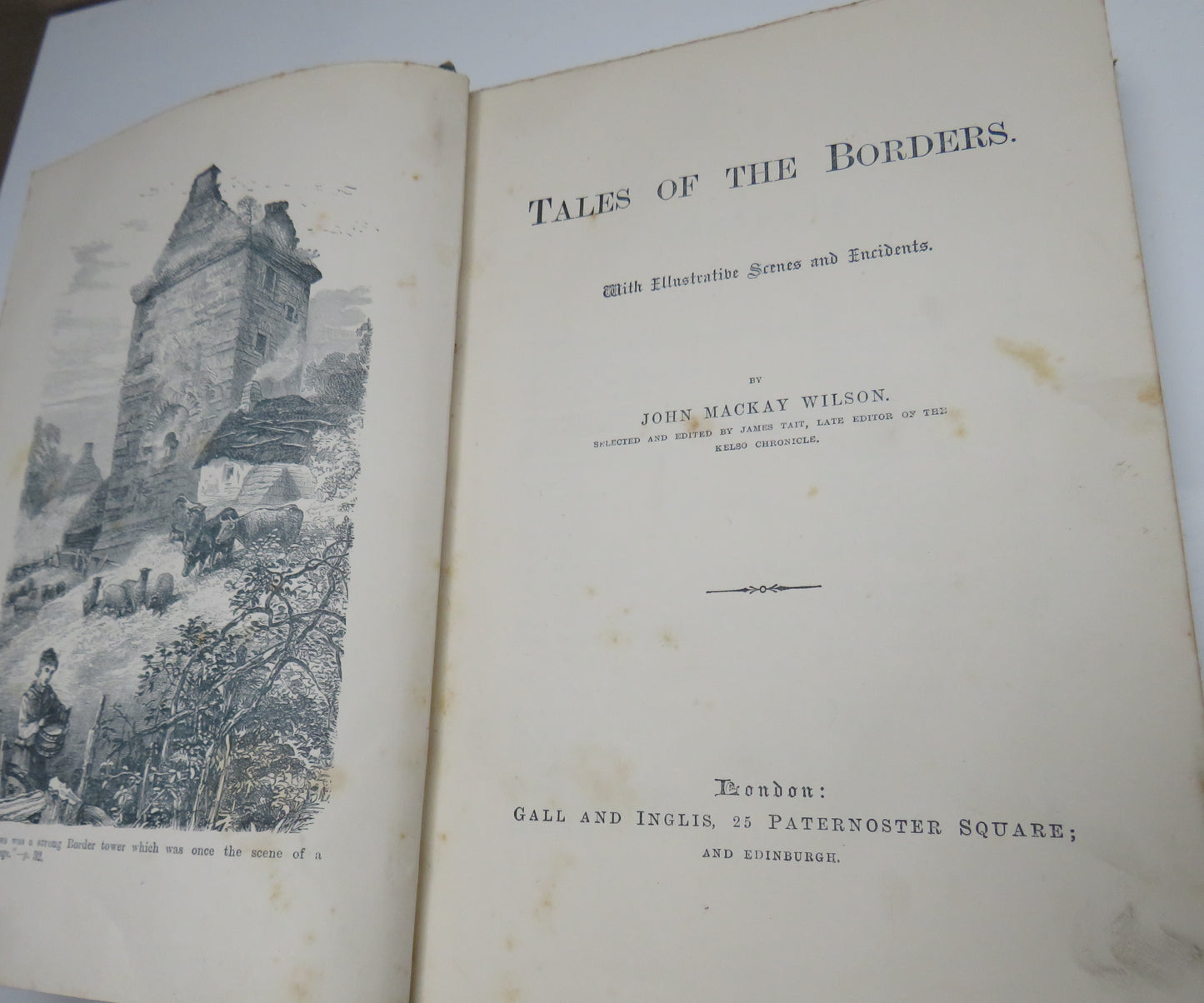 Tales of the Borders By John Mackay Wilson