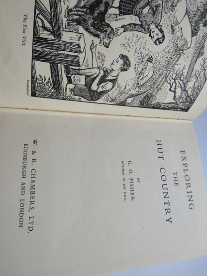 Exploring The Hut Country By G.D. Fisher 1952 1st Edition book image 3