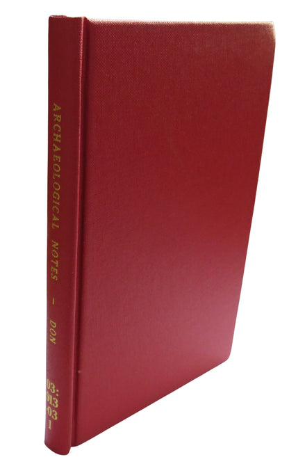 Archaeological Notes On Early Scotland Stracathro District of Strathmore In Angus By William Gerard  book front cover