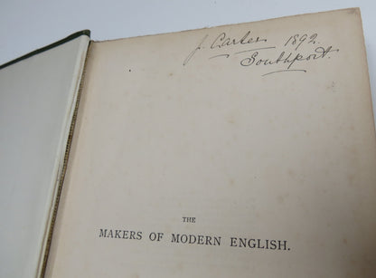 The Makers of Modern English A Popular Handbook To The Poets of the Century By W.J. Dawson 1891 book image 3