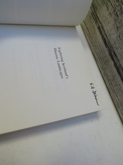 Exploring Scotland's Historic Landscapes By Ian and Kathleen Whyte 1987