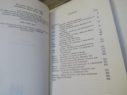 Exploring Scotland's Historic Landscapes By Ian and Kathleen Whyte 1987