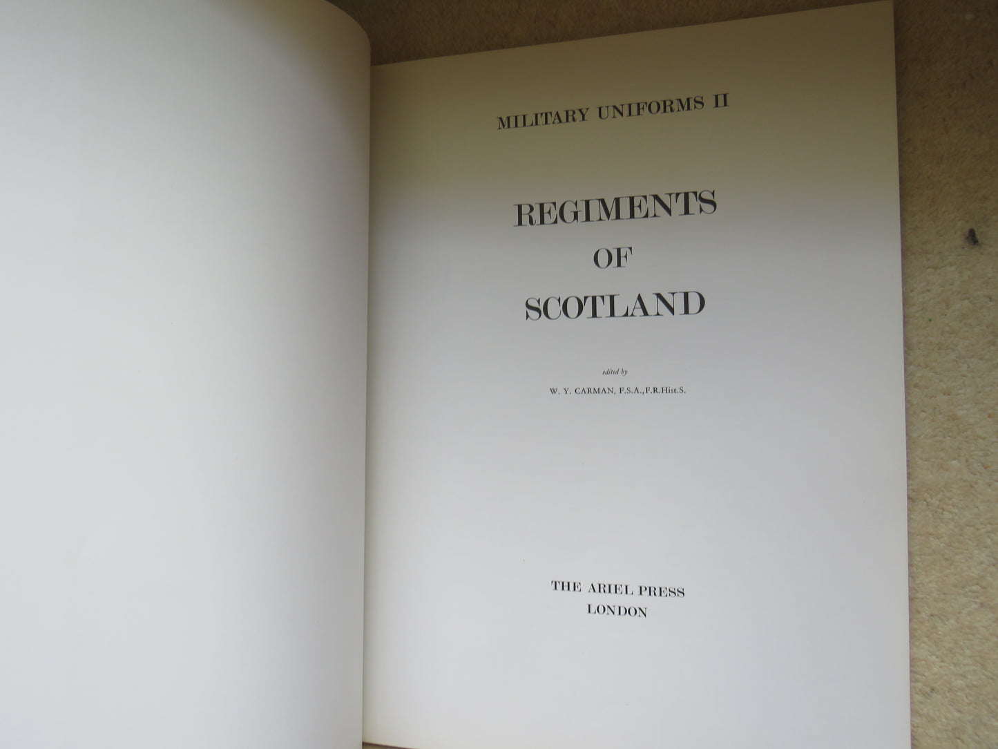 Military Uniforms II Regiments of Scotland