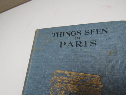 Things Seen In Paris by Clive Holland, 1926 book image 3