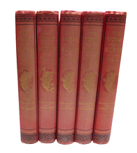 Load image into Gallery viewer, The Works of Robert Burns with a Series of Authentic Pictorial Illustration, Five Volume Set, Edited by Charles Annandale
