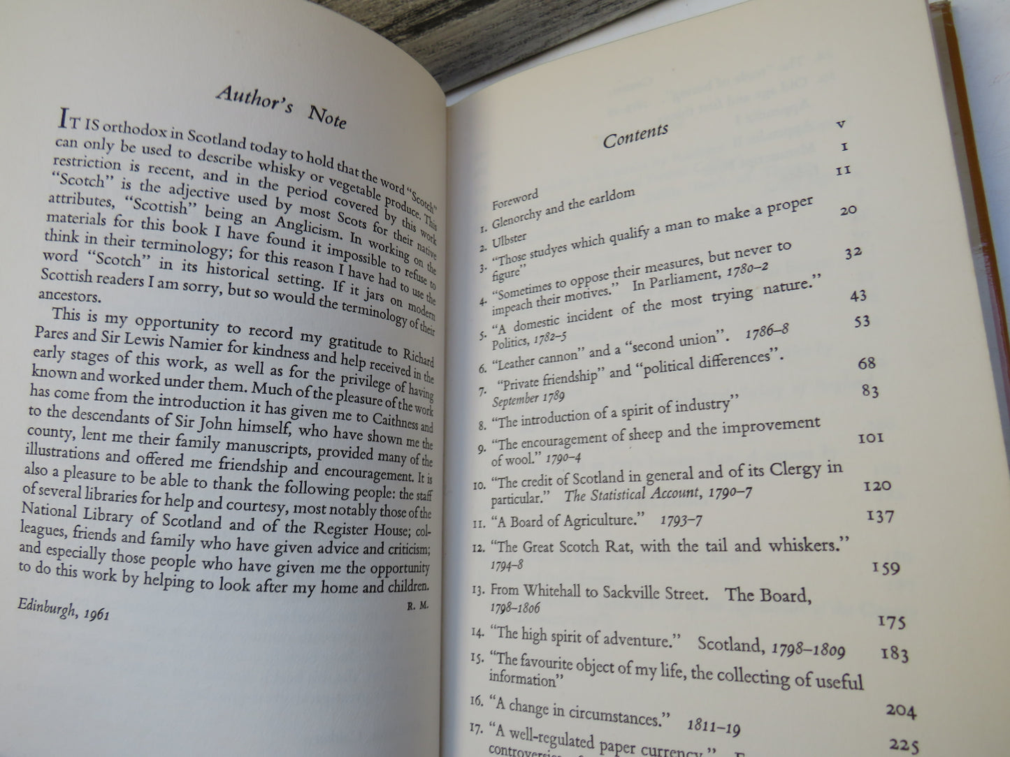Agricultural Sir John The Life of Sir John Sinclair of Ulbster 1754-1835 By Rosalind Mitchison 1962