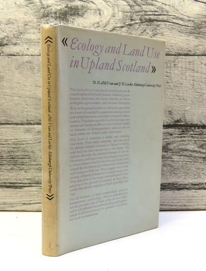 Ecology and Land Use In Upland Scotland By D. N. McVean and J.D. Lockie 1969