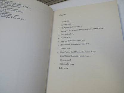 Ecology and Land Use In Upland Scotland By D. N. McVean and J.D. Lockie 1969