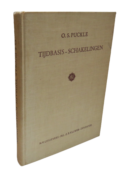 Tijdbasis-Schakelingen by O. S. Puckle, Dutch book front cover