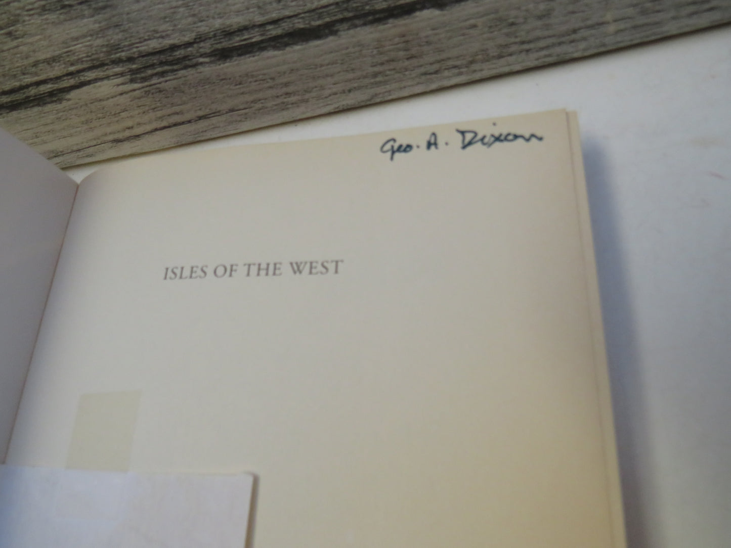 Isles of The West A Hebridean Voyage By Ian Mitchell 1999