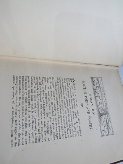 Essay on Scottish Poets and Poetry By James M. Macbeath 1895 book image 3