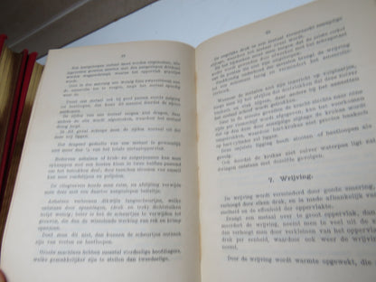 De Motormachinist Practisch Zakhandboek by J. E. Bos, 1919 book image 5