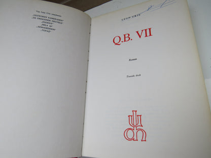 Q. B. VII by Leon Uris, 1970 book image 3