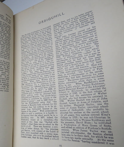 The Schools and Schoolmasters of Banffshire By William Barclay 1925 book image 6