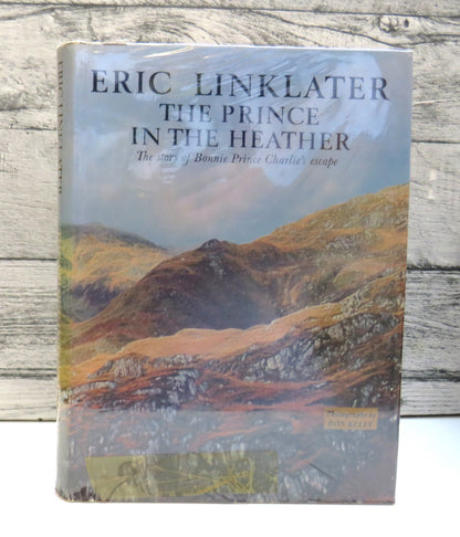The Prince In The Heather, The Story of Bonnie Prince Charlie's escape by Eric Linklater (Scottish H book front cover